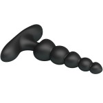 PRETTY LOVE - VIBRADOR ANAL SIDNEY 10 VIBRAÃÃES PRETO